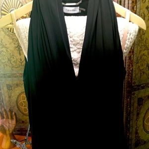 Black sleeveless Calvin Klein women’s dress